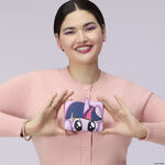 My Little Pony Twilight Sparkle Cosplay Glitter Zip Around Wallet LFlifestyle1 view 2